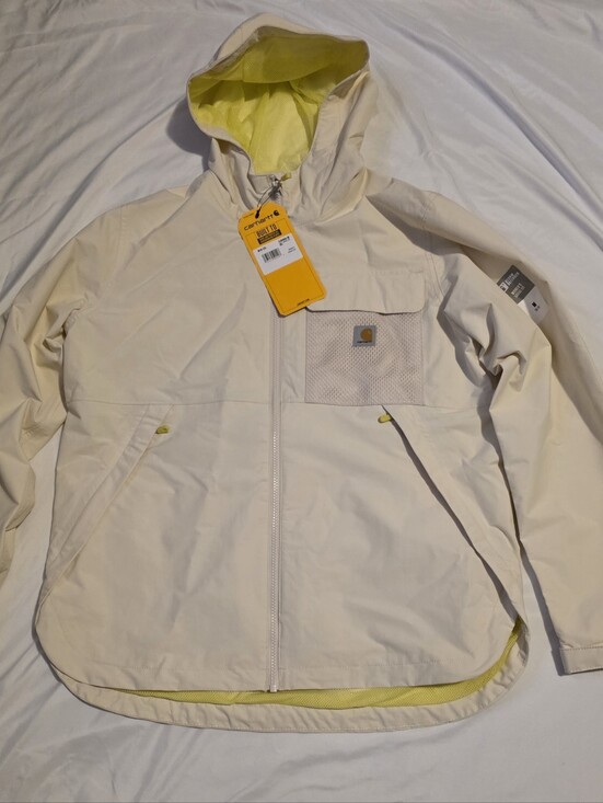 Carhartt Jackets & Blazers - Carhartt Cream Storm Defender Light Weight Jacket